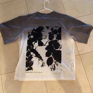 Gray black and white Fiskars by Maria Korkeila T-shirt